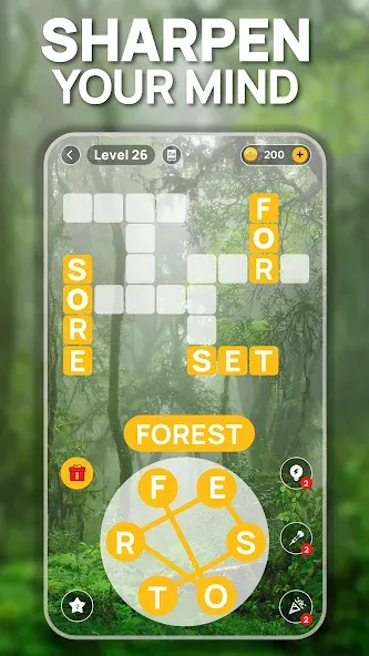 Word Scenery: Crossword (Ворд Трип)  [МОД Menu] Screenshot 2