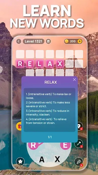 Word Scenery: Crossword (Ворд Трип)  [МОД Menu] Screenshot 3