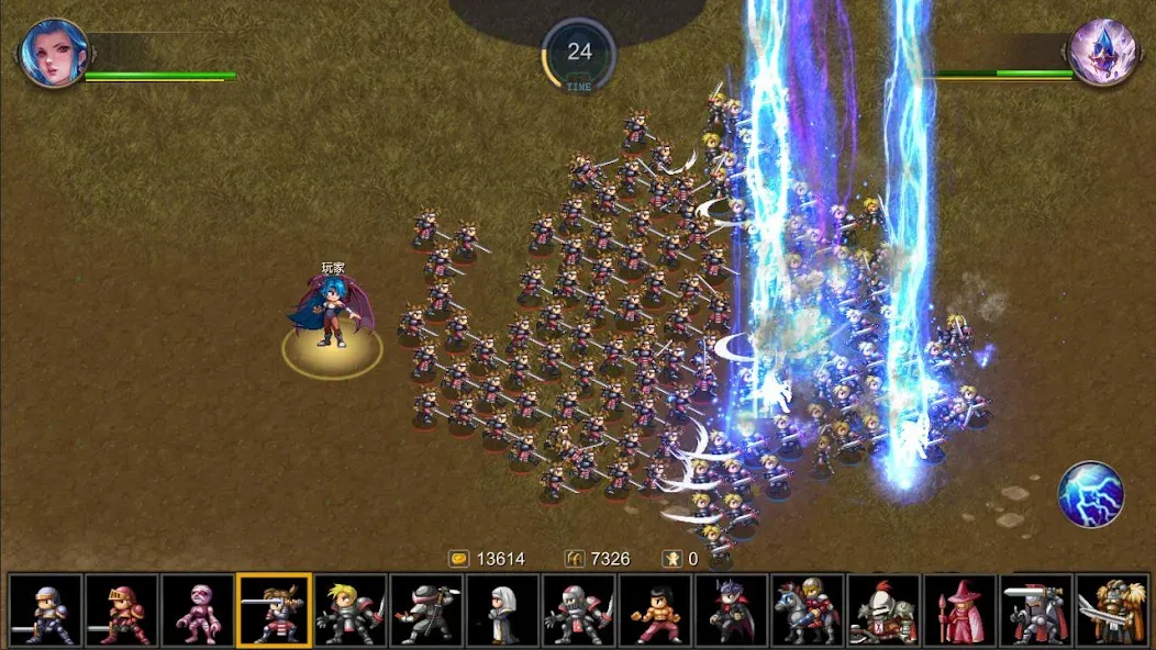 Miragine War (Мирагин Вар)  [МОД Много монет] Screenshot 3