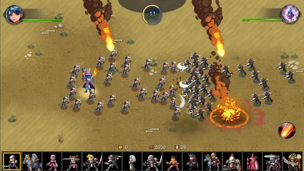 Miragine War (Мирагин Вар)  [МОД Много монет] Screenshot 4