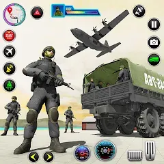 Скачать взломанную Army Transport Military Games  [МОД Бесконечные деньги] - стабильная версия apk на Андроид