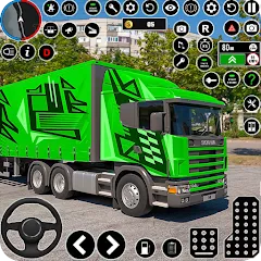 Взломанная Indian Truck Game 3d Truck sim (Трак Геймс Драйвинг Симулятор)  [МОД Бесконечные монеты] - стабильная версия apk на Андроид