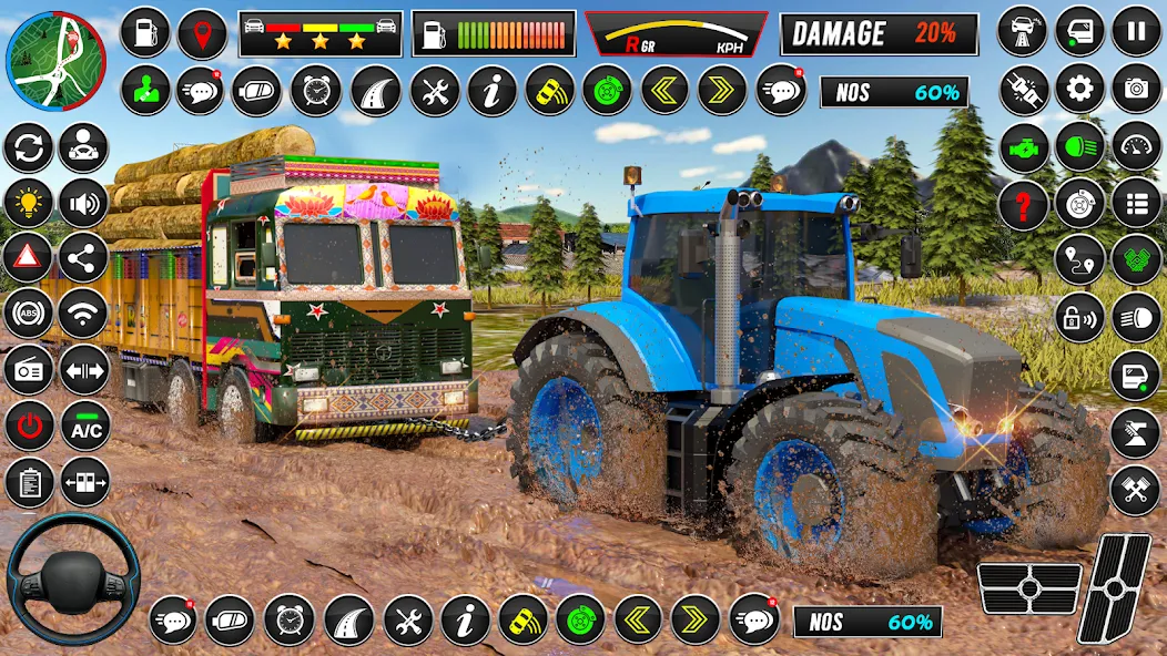 Indian Tractor Games Simulator  [МОД Mega Pack] Screenshot 2