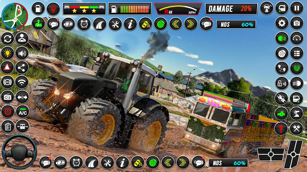 Indian Tractor Games Simulator  [МОД Mega Pack] Screenshot 3