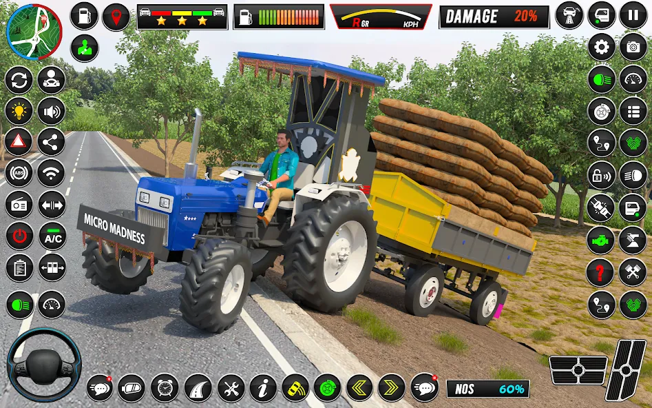 Indian Tractor Games Simulator  [МОД Mega Pack] Screenshot 4