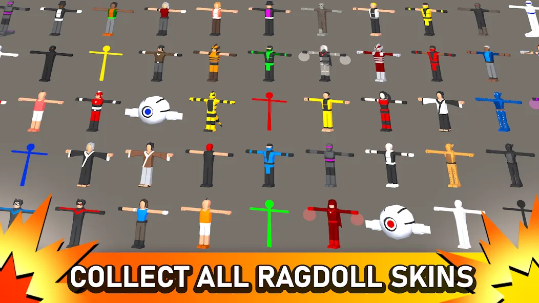 Smashgrounds.io: Ragdoll Arena  [МОД Все открыто] Screenshot 5