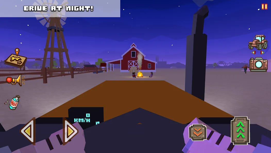 Blocky Farm Racing & Simulator  [МОД Menu] Screenshot 5