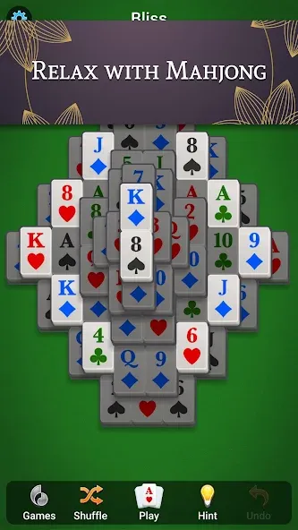 Mahjong Solitaire  [МОД Бесконечные деньги] Screenshot 1