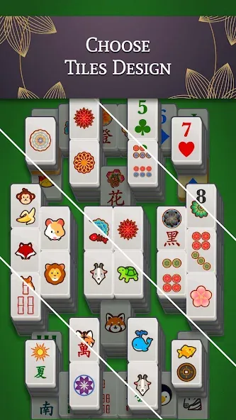 Mahjong Solitaire  [МОД Бесконечные деньги] Screenshot 4