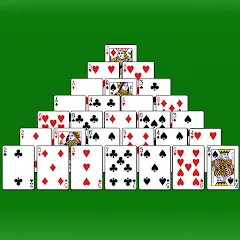 Скачать взломанную Pyramid Solitaire - Card Games (Пирамида Солитер)  [МОД Бесконечные монеты] - стабильная версия apk на Андроид