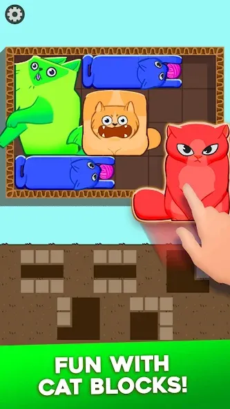 Block Puzzle Cats (Блок Пазл Кошки)  [МОД Много денег] Screenshot 1