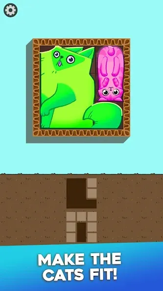 Block Puzzle Cats (Блок Пазл Кошки)  [МОД Много денег] Screenshot 3