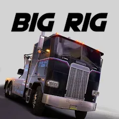 Взломанная Big Rig Racing: Drag racing (Биг Риг Рейсинг)  [МОД Unlocked] - последняя версия apk на Андроид