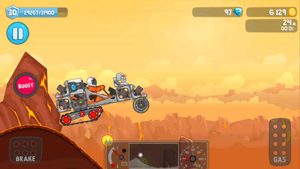 Rovercraft:Race Your Space Car (Роверкрафт)  [МОД Unlimited Money] Screenshot 3