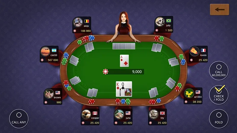 Texas holdem poker king  [МОД Unlocked] Screenshot 3