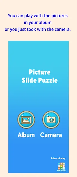 Slide Puzzle with your photo (Слайдпазл с вашим фото)  [МОД Бесконечные деньги] Screenshot 2