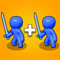 Скачать взломанную Merge Weapons: Battle Game (Мердж Вепонс)  [МОД Unlocked] - полная версия apk на Андроид