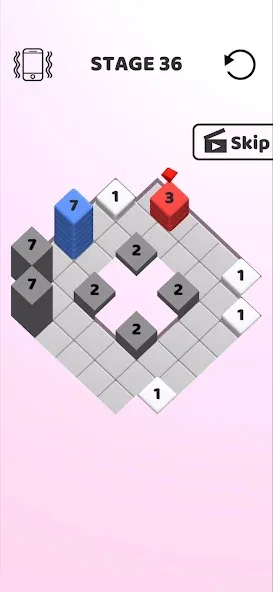 Stack Cube!  [МОД Unlimited Money] Screenshot 3