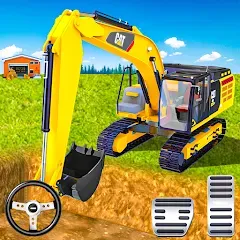 Скачать взлом Heavy Construction Simulator  [МОД Mega Pack] - последняя версия apk на Андроид