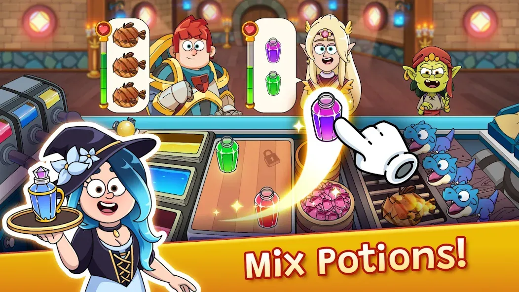 Potion Punch 2: Cooking Quest (Пошен Панч 2)  [МОД Unlimited Money] Screenshot 1