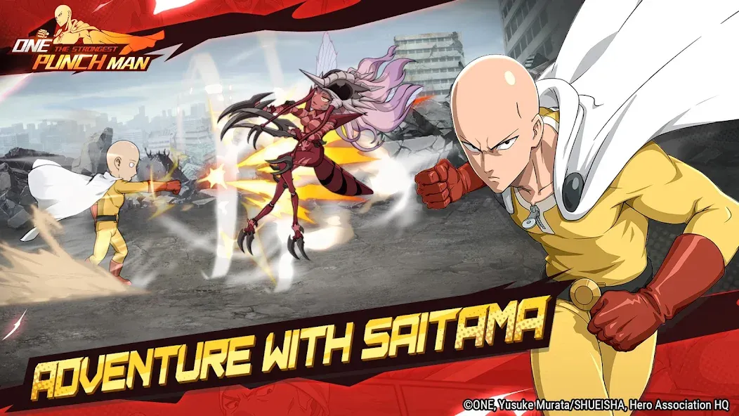 One Punch Man - The Strongest (Уан Панч Мен)  [МОД Menu] Screenshot 2