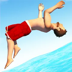 Скачать взломанную Flip Diving (Флип дайвинг)  [МОД Mega Pack] - стабильная версия apk на Андроид