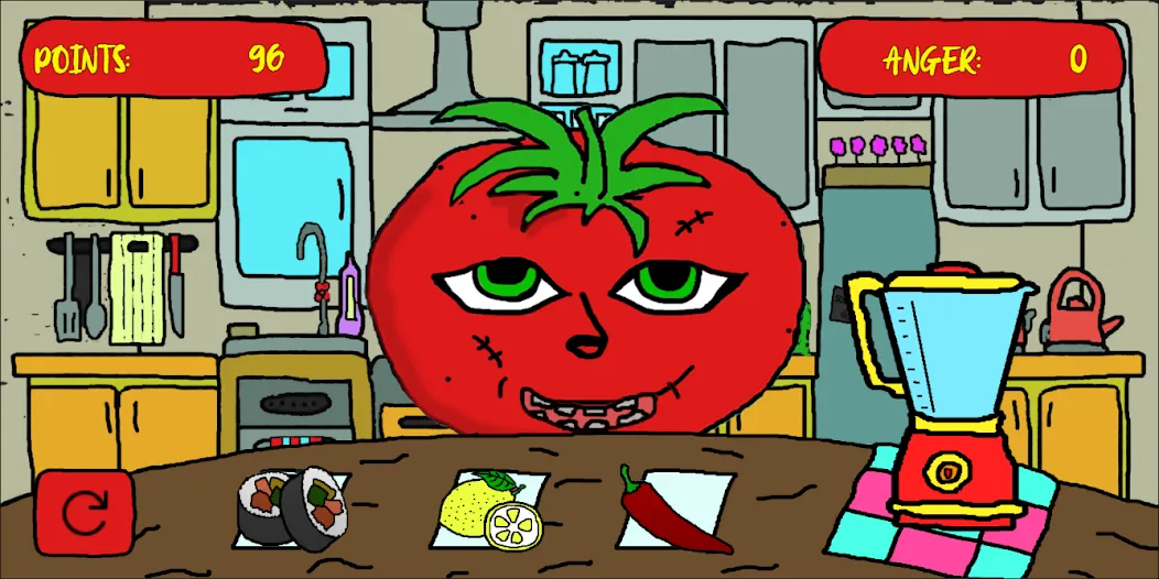 Mr Hungry Tomato (Мистер Голодный Помидор)  [МОД Unlocked] Screenshot 2