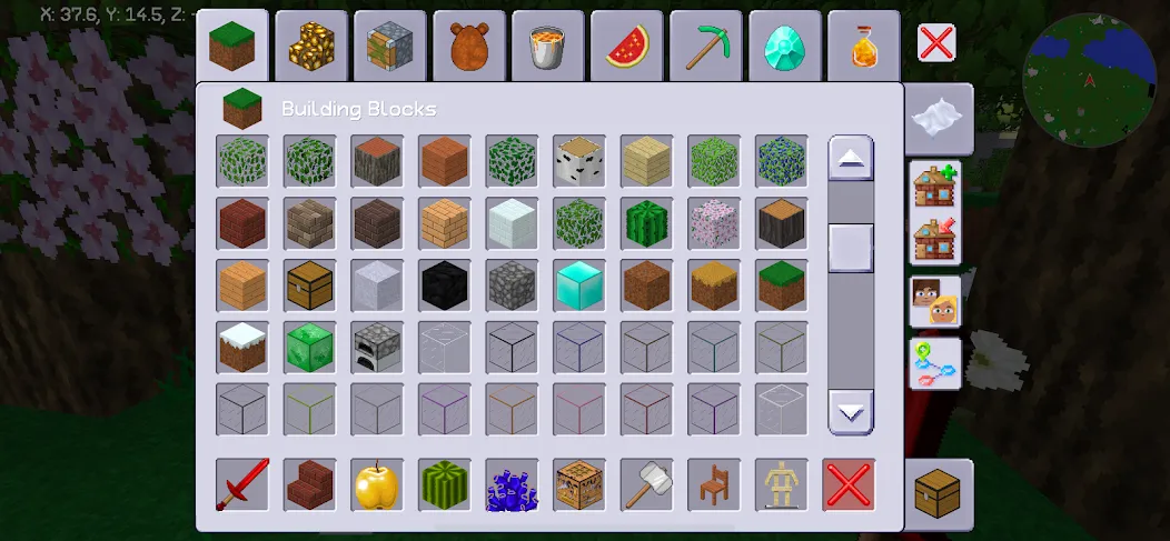 MultiCraft — Build and Mine!  [МОД Много денег] Screenshot 4