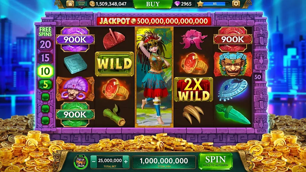 ARK Casino - Vegas Slots Game (АРК Казино)  [МОД Много монет] Screenshot 3