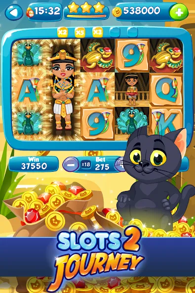 Slots Journey 2: Vegas Casino  [МОД Unlocked] Screenshot 1