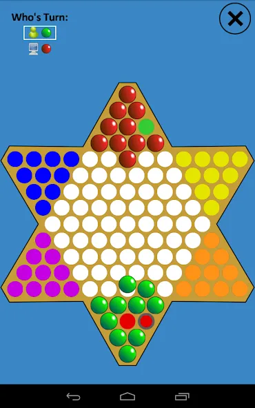 Chinese Checkers Touch (Китайские шашки Тач)  [МОД Бесконечные монеты] Screenshot 4