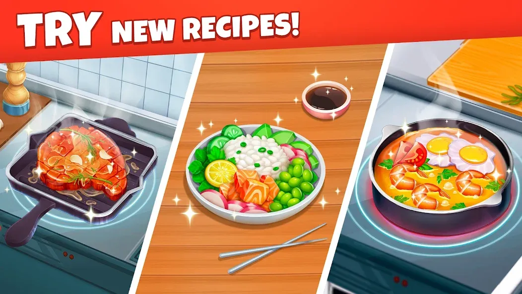 Cooking Diary® Restaurant Game (Кукинг Диари)  [МОД Много денег] Screenshot 4