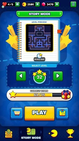 PAC-MAN (ПАК)  [МОД Много монет] Screenshot 3