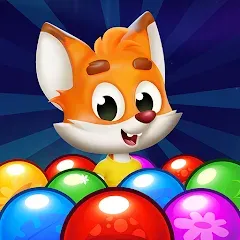 Взлом Bubble Friends Bubble Shooter  [МОД Много денег] - стабильная версия apk на Андроид