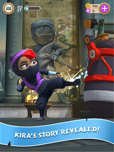 Clumsy Ninja (Кламзи Ниндзя)  [МОД Бесконечные монеты] Screenshot 5