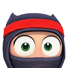 Скачать взломанную Clumsy Ninja (Кламзи Ниндзя)  [МОД Бесконечные монеты] - последняя версия apk на Андроид