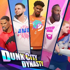 Скачать взлом Dunk City Dynasty (Данк Сити Династия)  [МОД Menu] - полная версия apk на Андроид