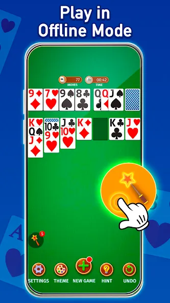 Solitaire: Classic Card Game (Клондайк Солитер)  [МОД Бесконечные монеты] Screenshot 5