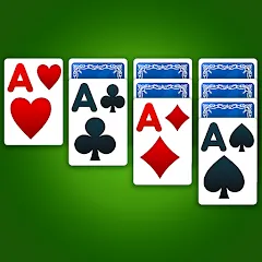 Взлом Solitaire: Classic Card Game (Клондайк Солитер)  [МОД Бесконечные монеты] - последняя версия apk на Андроид