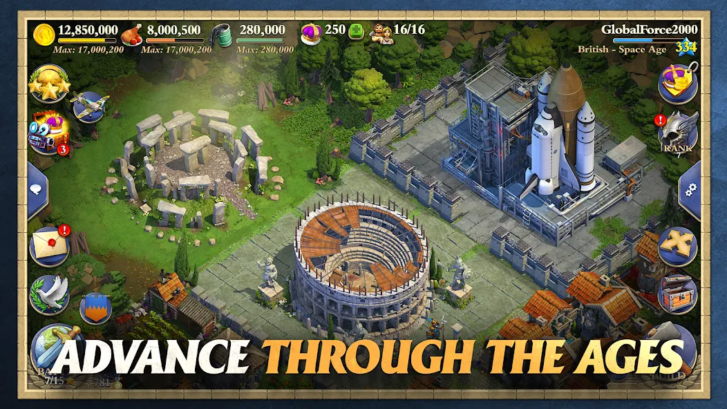 DomiNations Asia (Доминейшнс Азия)  [МОД Menu] Screenshot 4