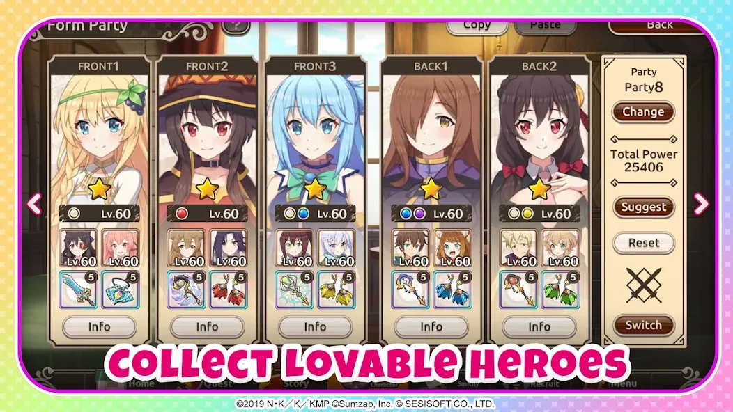 KonoSuba: Fantastic Days (Коносуба)  [МОД Mega Pack] Screenshot 4