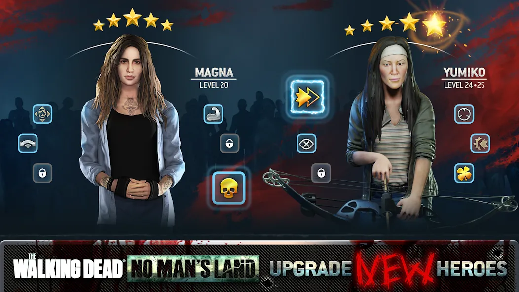 The Walking Dead No Man's Land  [МОД Menu] Screenshot 2