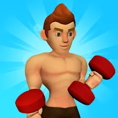 Взлом Muscle Tycoon 3D: MMA Boxing (Масл Тайкун 3D)  [МОД Mega Pack] - полная версия apk на Андроид