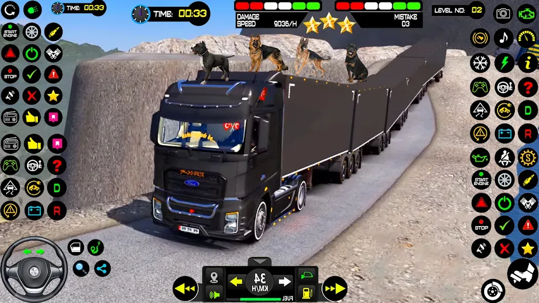 Cargo Truck Driving Truck Game (Ойл трек геймс симулятор 3D)  [МОД Unlimited Money] Screenshot 2