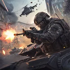 Скачать взлом Infantry Attack: War 3D FPS (Инфантерийская атака)  [МОД Unlimited Money] - стабильная версия apk на Андроид