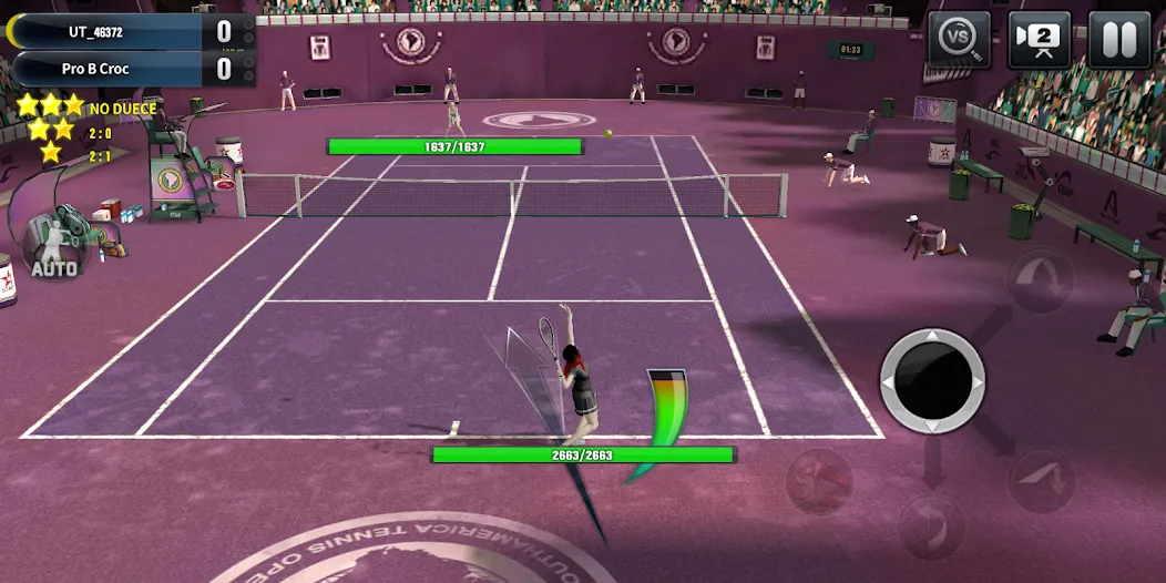 Ultimate Tennis: 3D online spo (Ультимейт Теннис)  [МОД Много денег] Screenshot 5