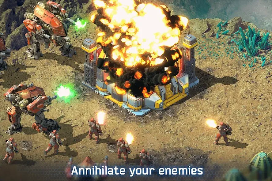 Battle for the Galaxy  [МОД Menu] Screenshot 3
