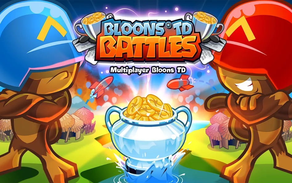 Bloons TD Battles (Блунс ТД Батлз)  [МОД Mega Pack] Screenshot 1