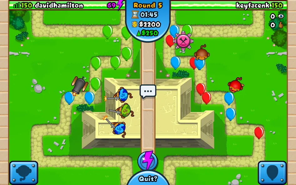 Bloons TD Battles (Блунс ТД Батлз)  [МОД Mega Pack] Screenshot 2