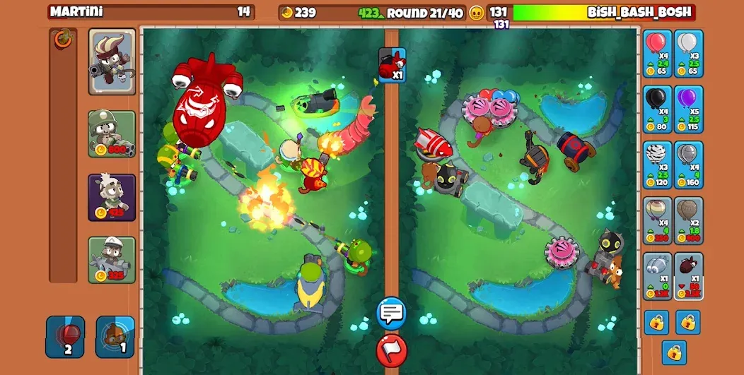 Bloons TD Battles 2 (Блунс ТД Батлс 2)  [МОД Mega Pack] Screenshot 2